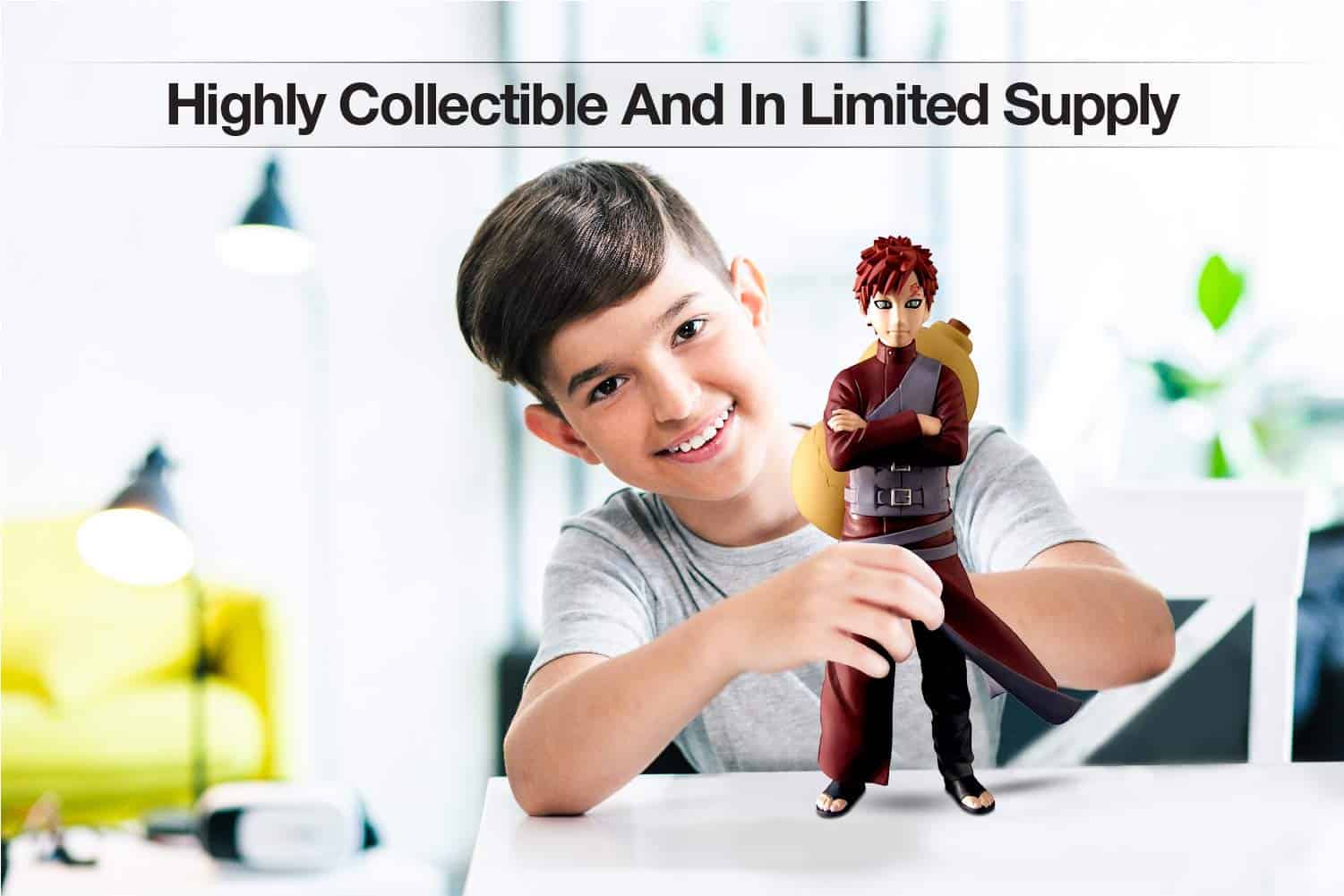 Figura de Acción Naruto Shippuden: Gaara de 6 Pulgadas - Imagen 6