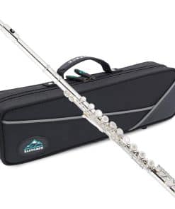 Flauta Abierta EASTROCK en Do 16 Llaves Plateada para