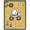 The Kids Room By Stupell Go Slow Yellow Cement Truck