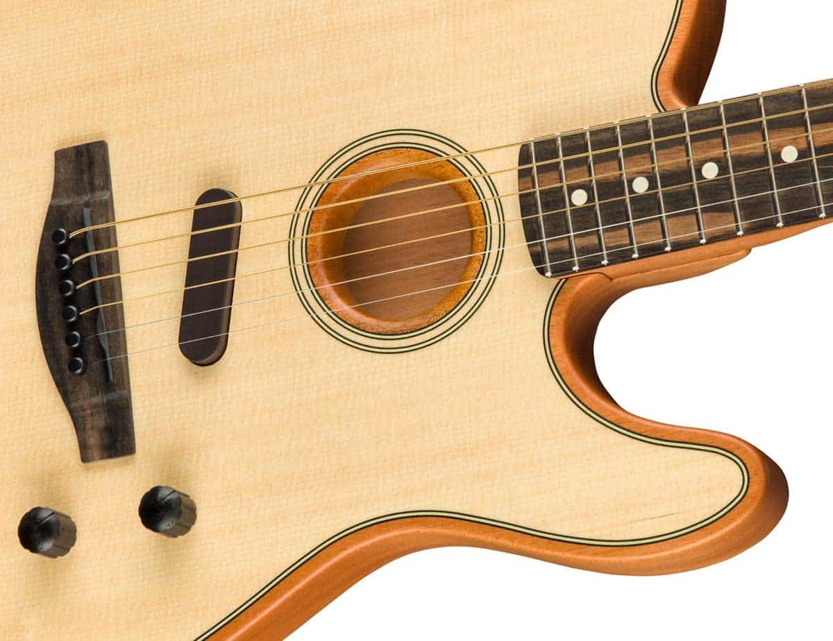 Guitarra eléctrica acústica Fender American Acoustasonic - Imagen 7