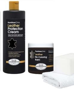 Kit completo de restauración de cuero -Gris Oscuro