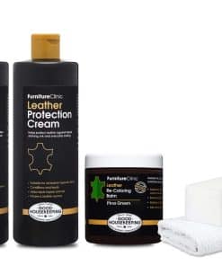 Kit completo de restauración de cuero de -Verde Pino