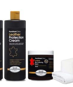 Kit Completo de Restauración de Cuero -Rojo