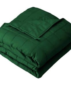 Manta Ponderada Bare Home 100% Algodón Natural con Perlas