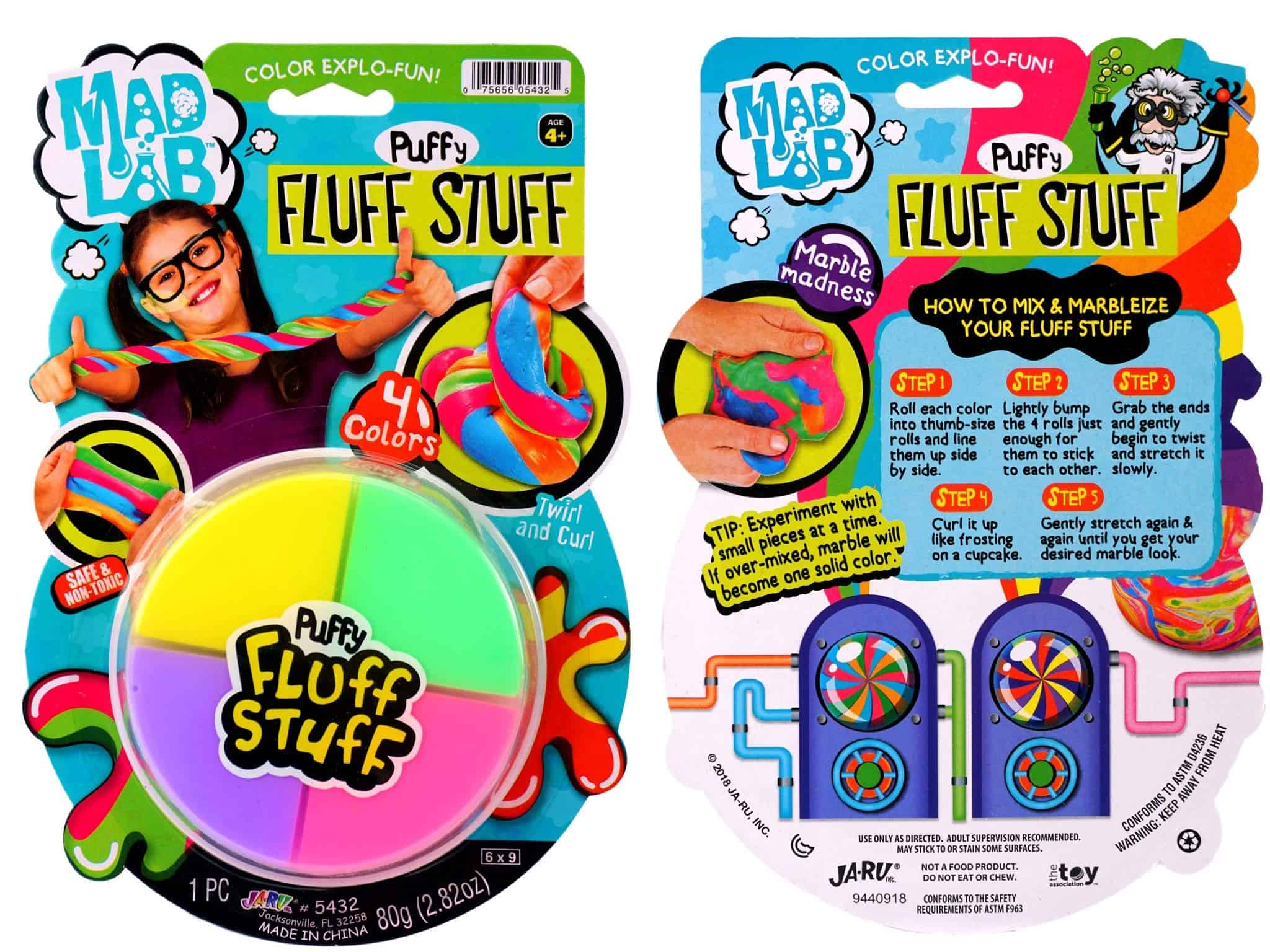 Kit de Putty Arcoíris JA-RU (Paquete de 12) Masilla Suave - Imagen 3