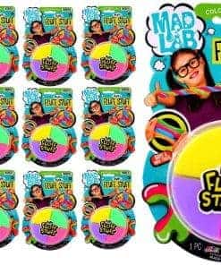 Kit de Putty Arcoíris JA-RU (Paquete de 12) Masilla Suave