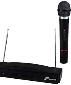 Sistema de Micrófono Inalámbrico VHF de Doble Canal