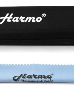 Estuche de armónica Harmo para armónica cromática de 16