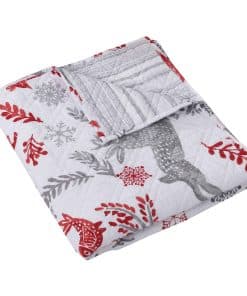 Levtex Home - Winterland - Manta Acolchada de Navidad