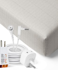 Sábana de Conexión a Tierra Orgánica GroundLuxe para Cama