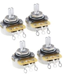 Conjunto de 4 Potenciómetros CTS 450 Series B500K de Eje