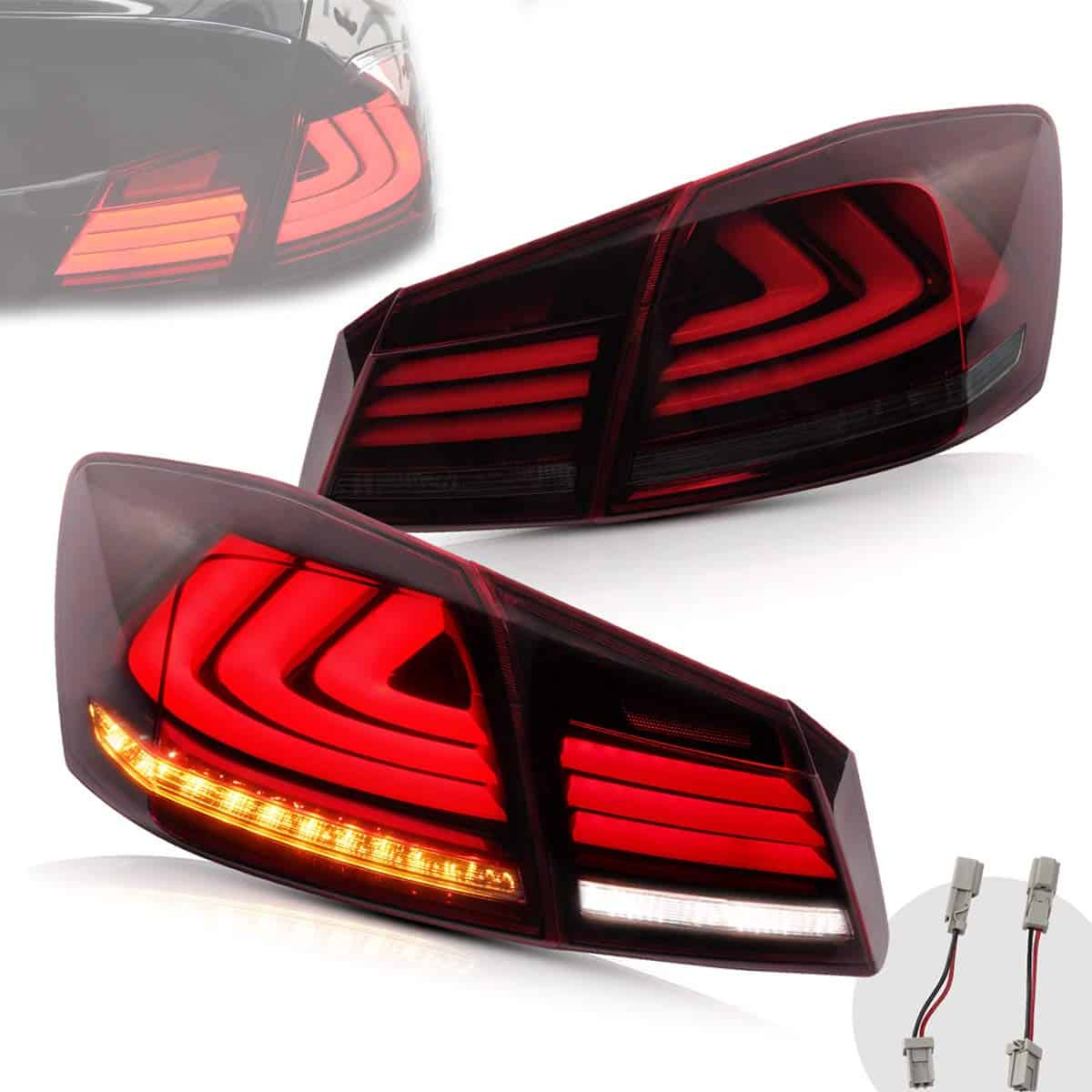 Juegos completos de luces traseras LED VLAND para [Honda
