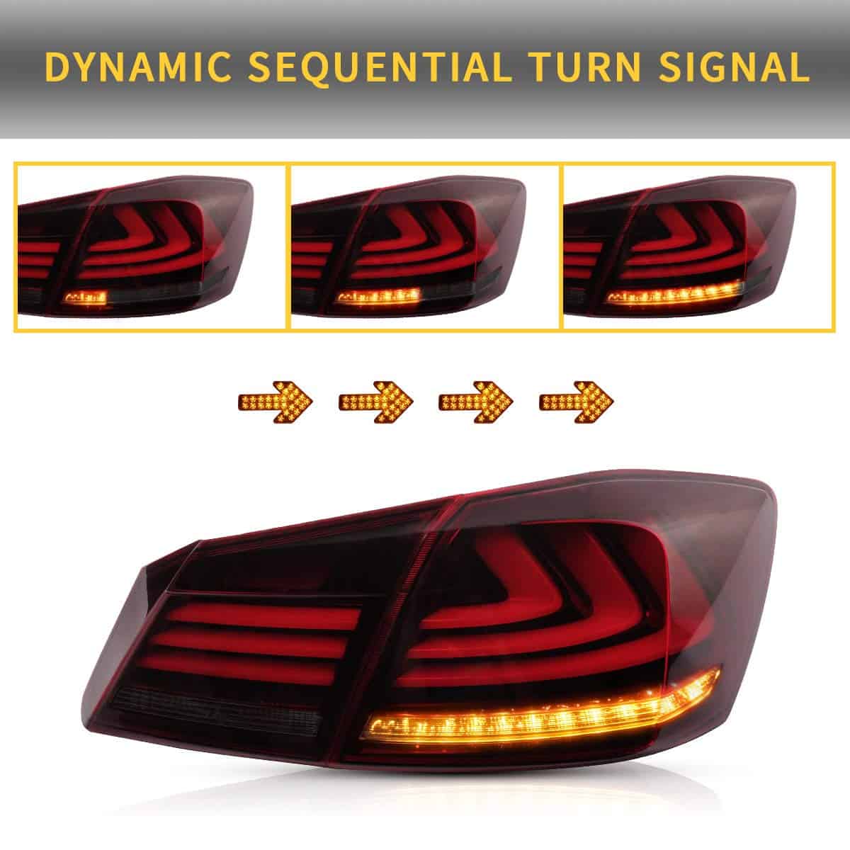 Juegos completos de luces traseras LED VLAND para [Honda - Imagen 4