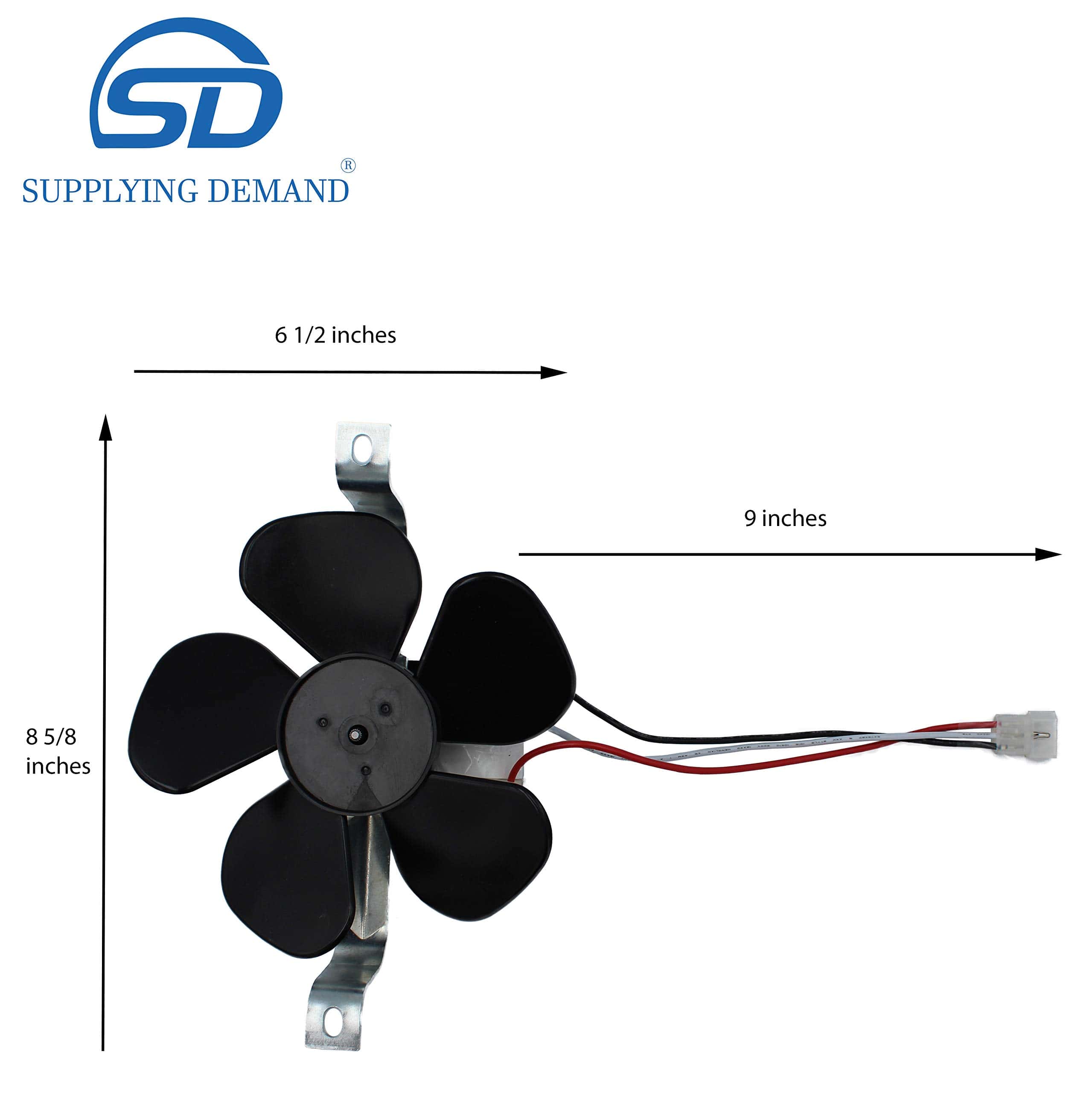 Motor y ventilador de escape para campana extractora de - Imagen 4