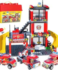 Juego de Construcción del Cubo de Bomberos de la Ciudad