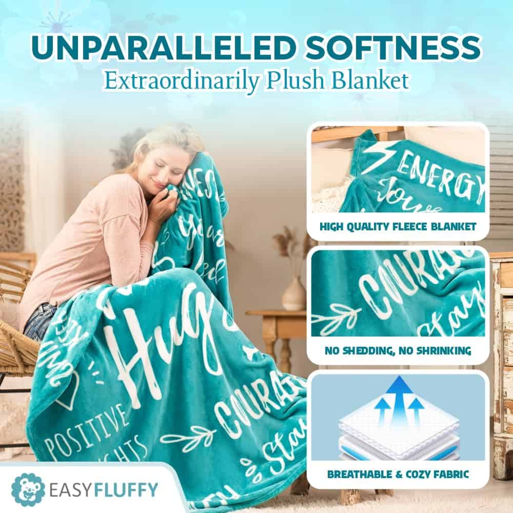 Manta de abrazo EasyFluffy para mujeres y hombres en - Imagen 5