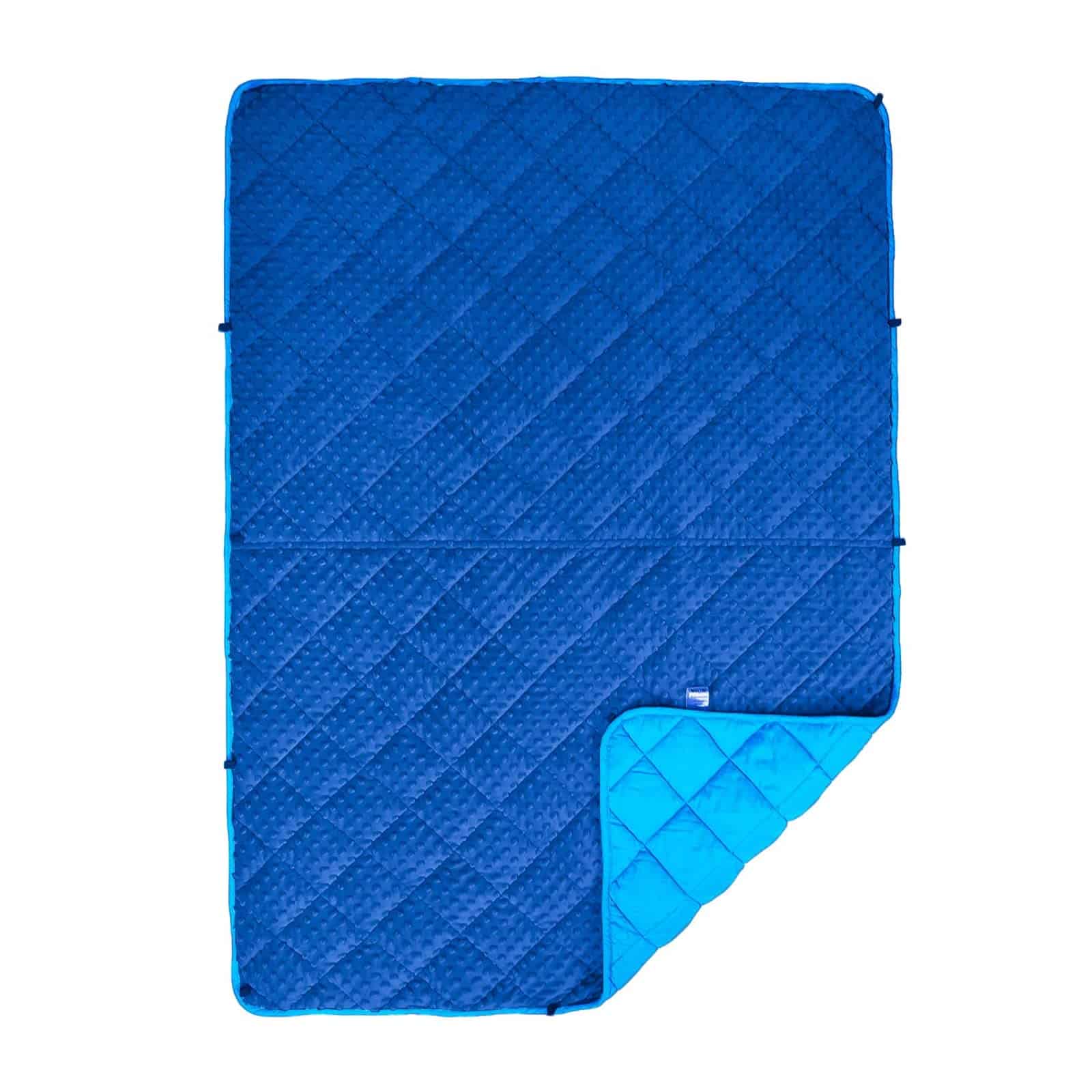 Manta Ponderada MAXTID para Niños 5lbs Azul 36inx48in Manta