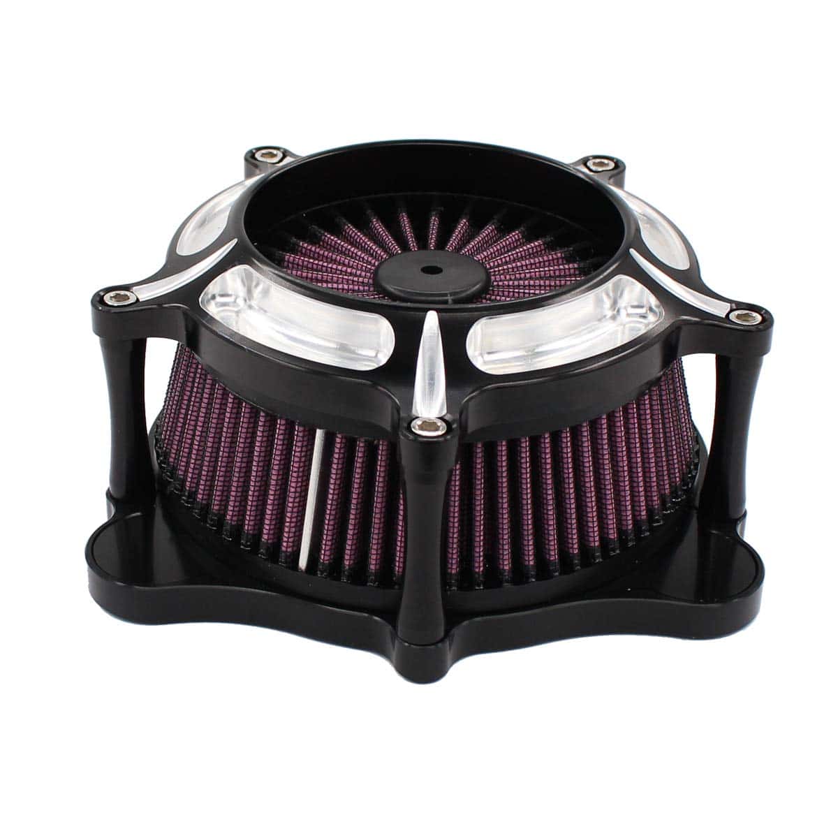 Filtro de Toma de Aire Turbina para Harley Touring Street - Imagen 4