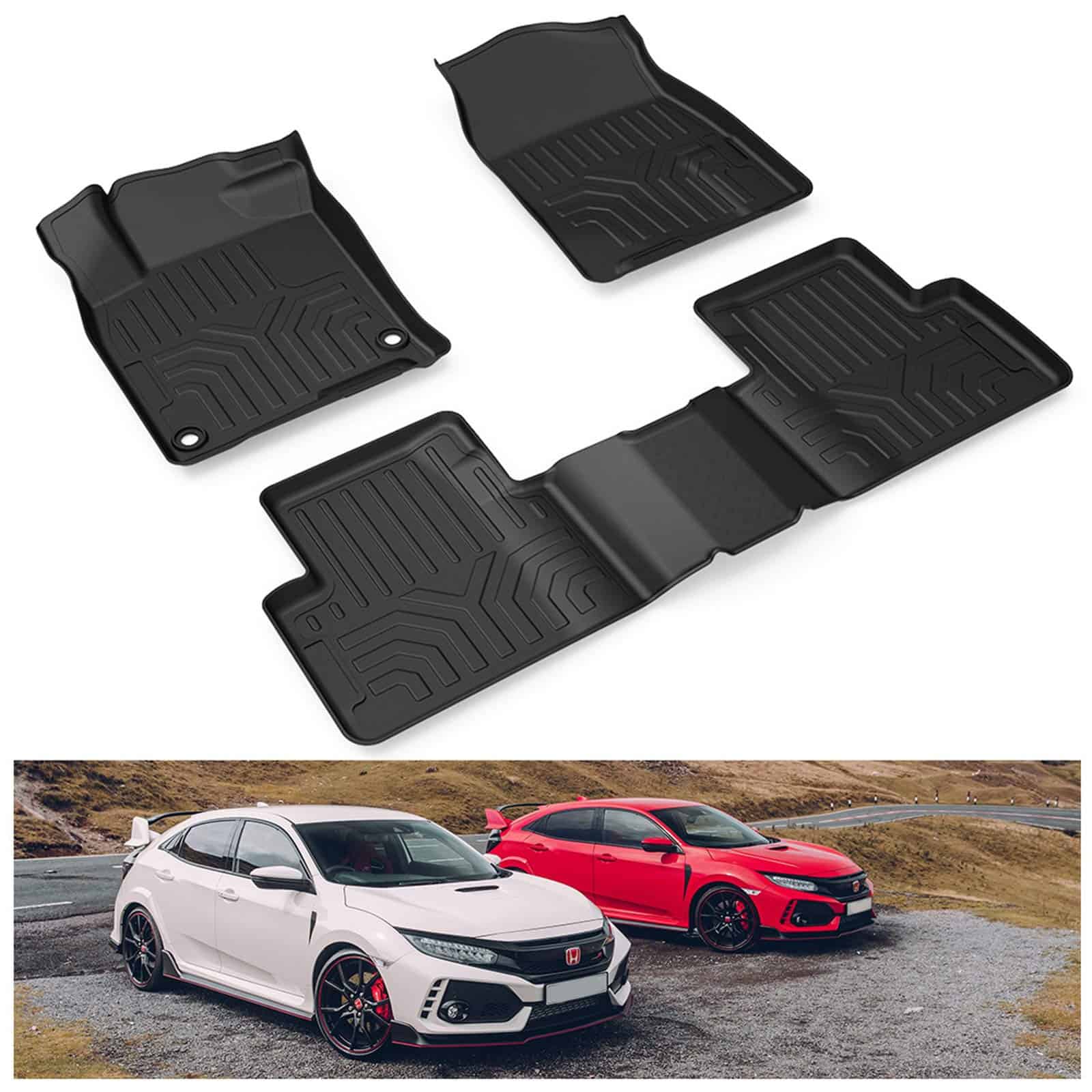 Tapetes KIWI MASTER Compatible con Honda Civic 2016-2021