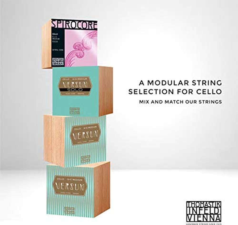 Thomastik, 1 Cuerda Individual para Cello, Gris (VES45) - Imagen 3