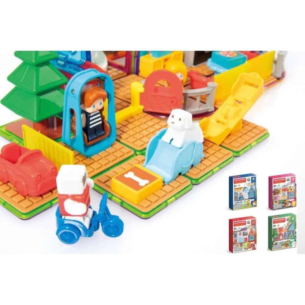Set MAGFORMERS Milo's Mansion, Colores del Arco Iris, - Imagen 3
