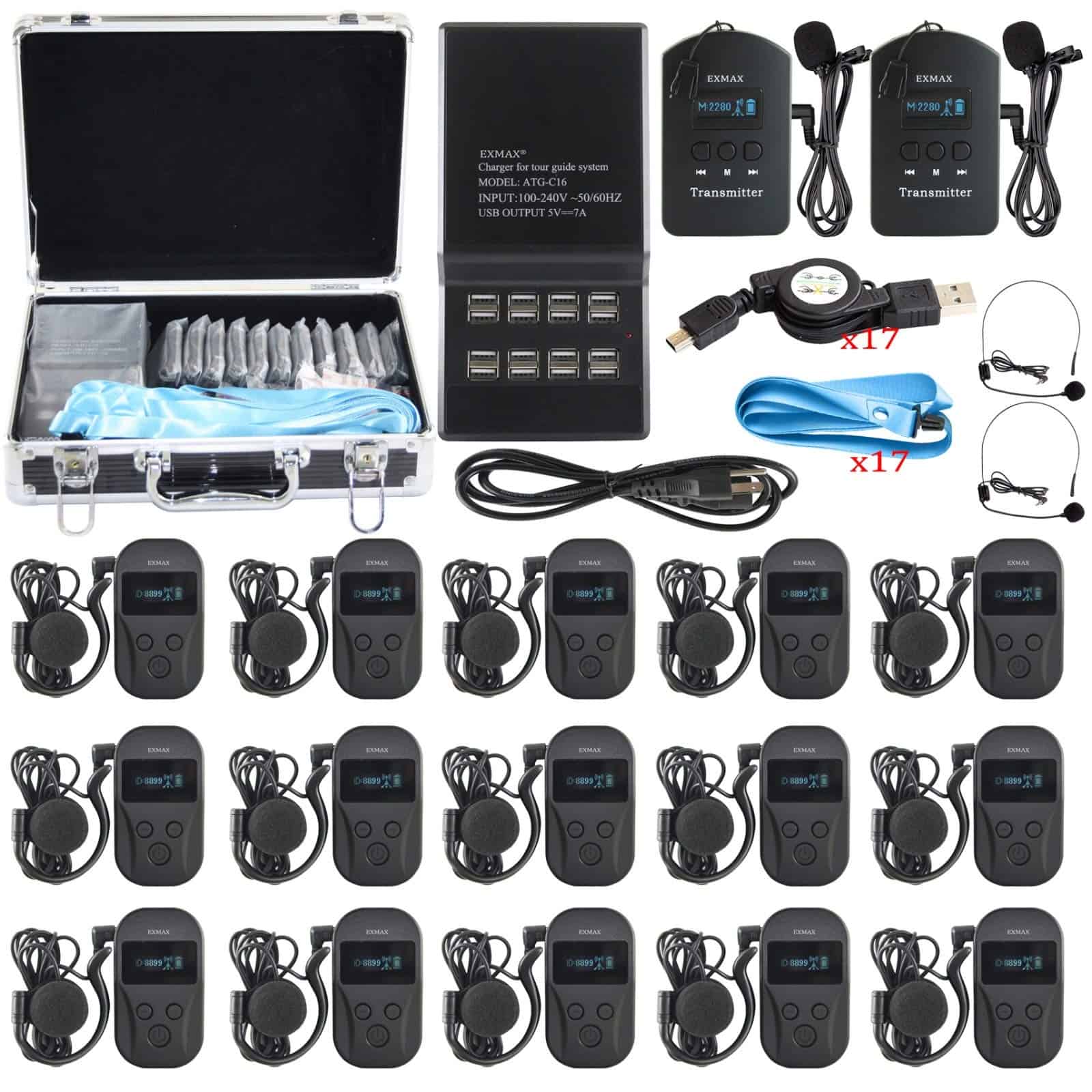 Sistema de Transmisión de Voz Inalámbrico EXMAX EXD-101