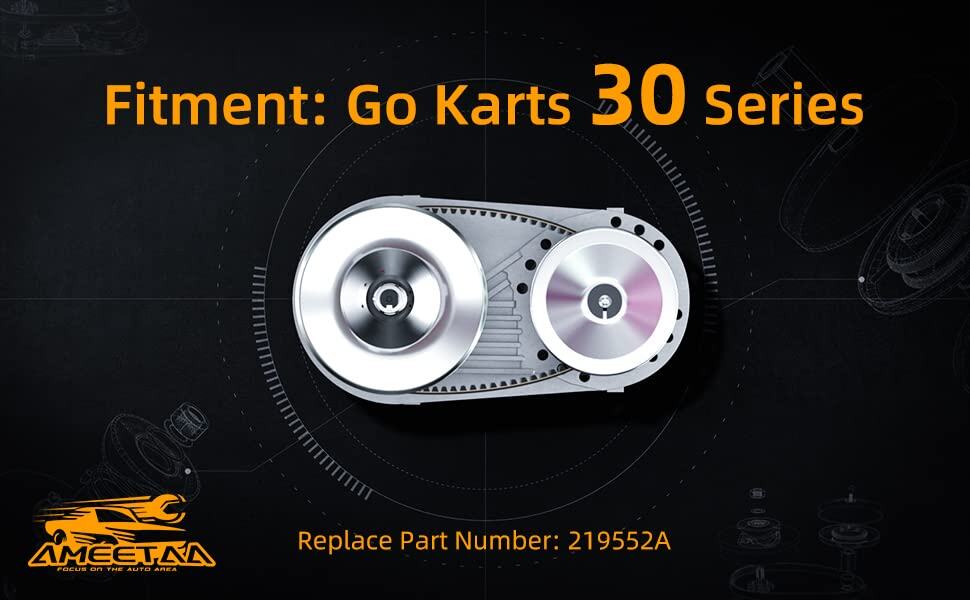 Kit de Convertidor de Torque 212CC Go Kart 30 Serie 6.5 HP - Imagen 10