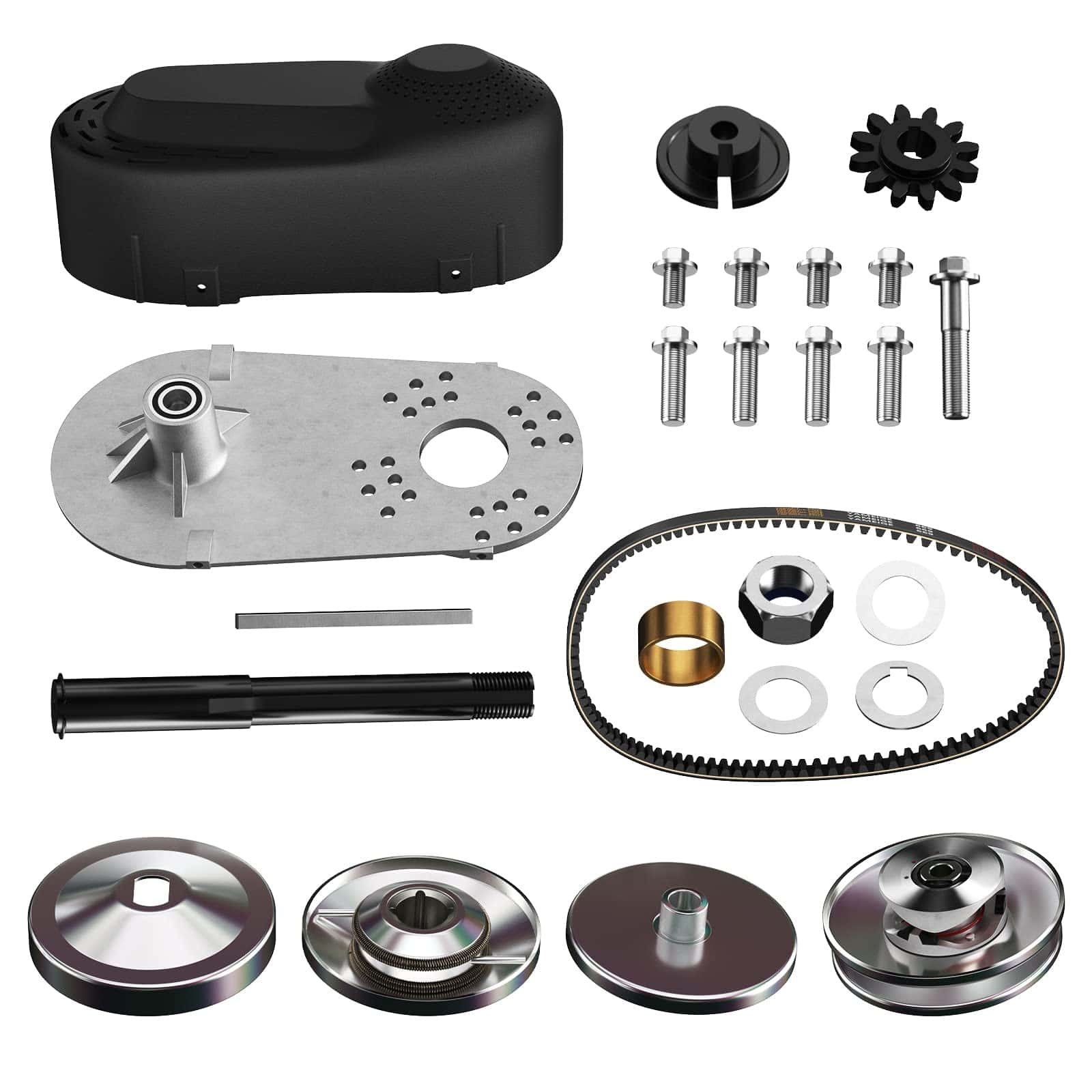 Kit de embrague del convertidor de par para go kart 3/4"