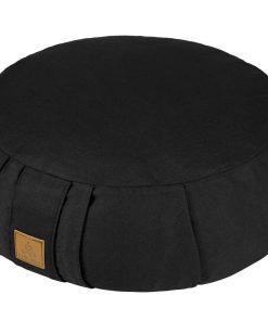 Cojín de meditación redondo Zafu FelizMax, D=15" H=5.5",