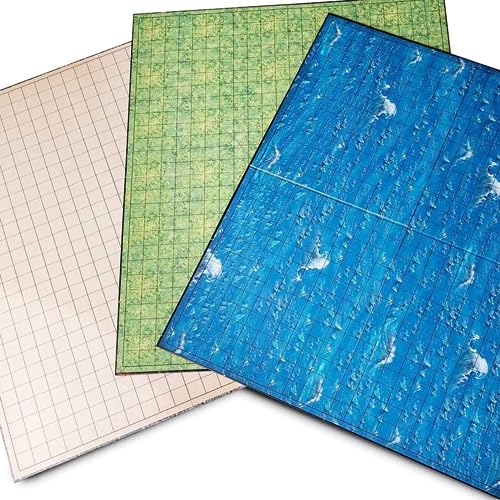 Tablero de Juego de Rol Hexers, Terrenos con Cuadrícula - Imagen 7