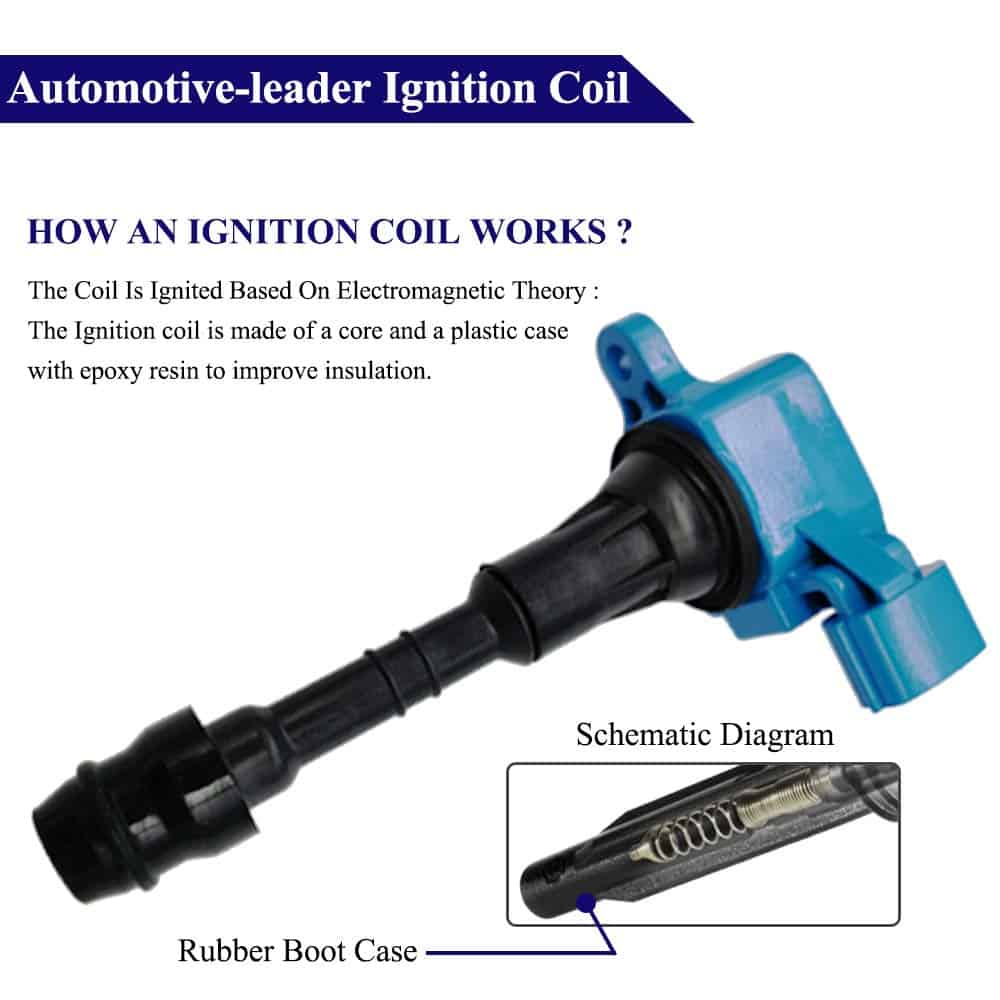 Conjunto de 6 Bobinas de Encendido UF349 C1406 para - Imagen 8