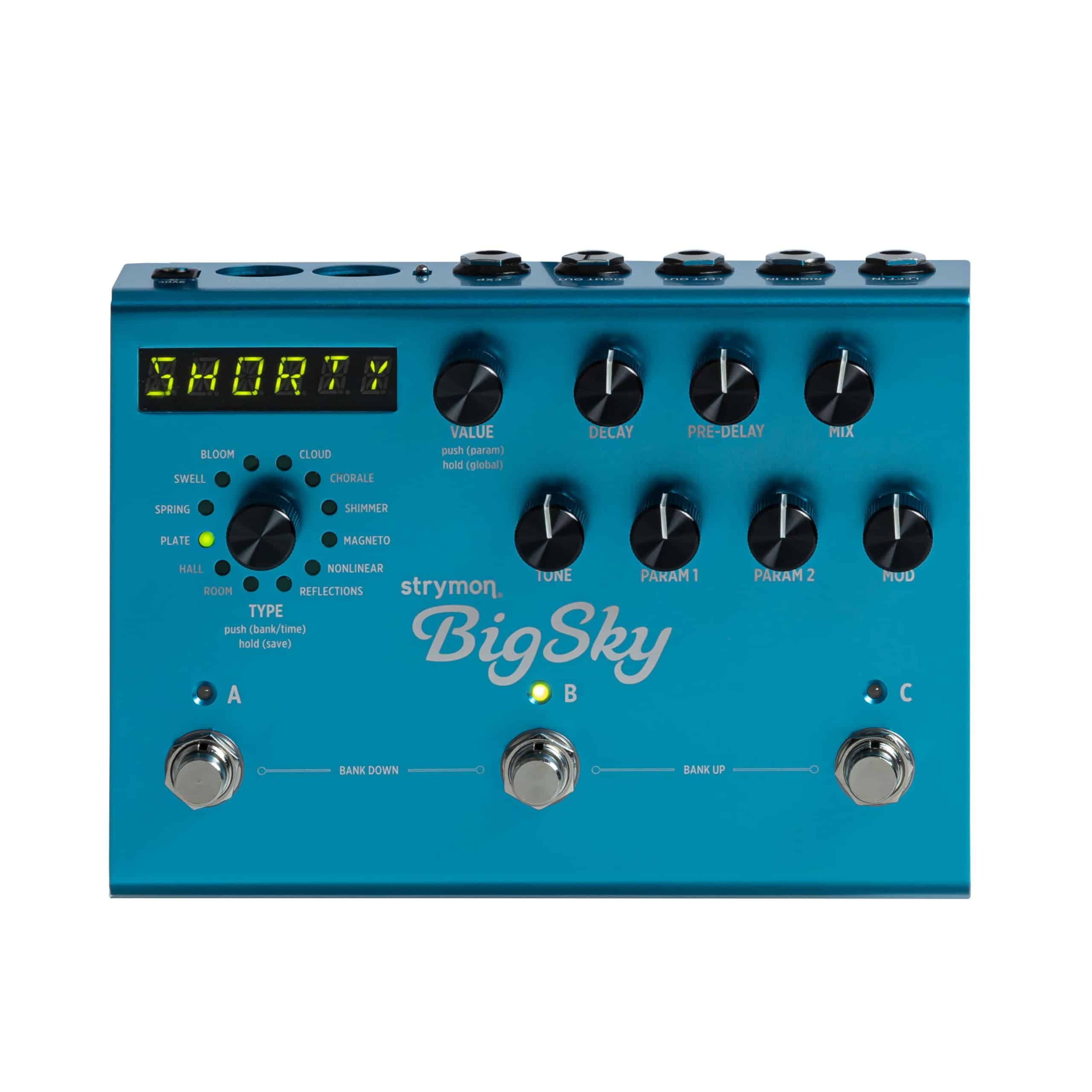 Pedal de Reverb Multidimensional Strymon BigSky