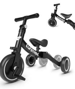 besrey Bicicleta para niños 5 en 1 para niños de 1 a 4