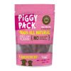 Bare Bites Piggy Pack Dog Pork Jerky Treats, Todo Natural,