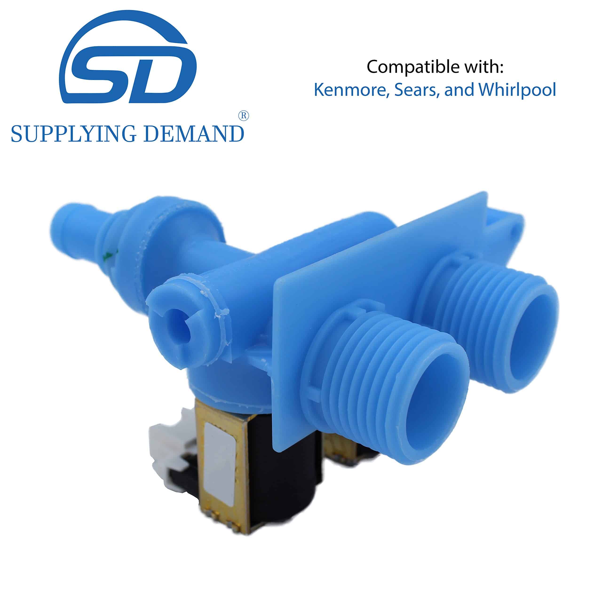 Válvula de entrada de agua doble para lavadora 8540751 - Imagen 4