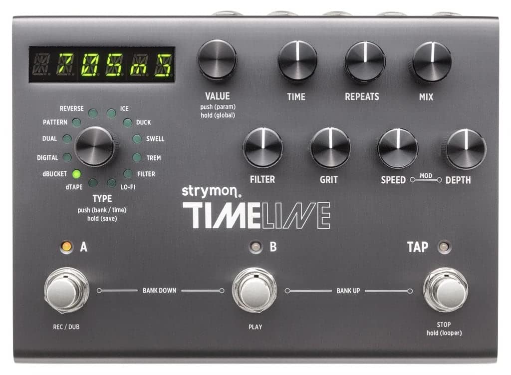 Pedal de Retardo Multidimensional Strymon TimeLine