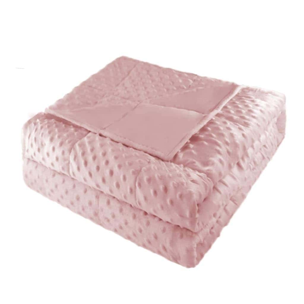 ALANSMA Manta Ponderada Reversible para Todas las -Rosa - Imagen 5