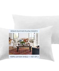 Set de 2 Almohadas Rellenas de 14x24 pulgadas -