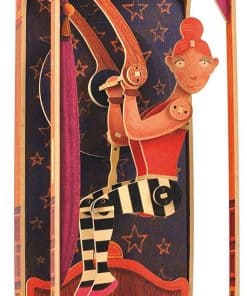 Juguete de Madera Clockwork Dreams Acrobat con manivela,