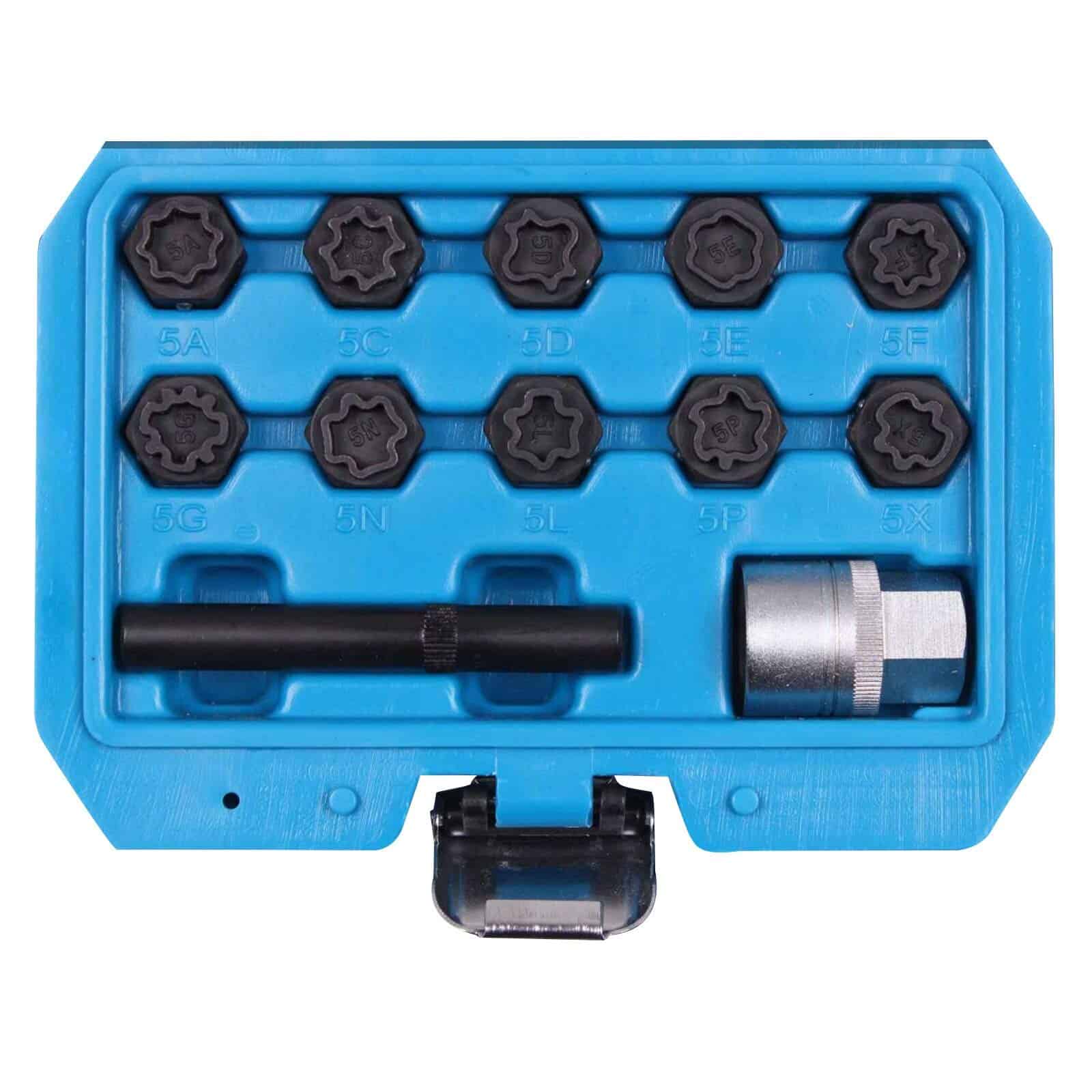 BELEY 12pcs Juego de 12 Tuercas de Bloqueo de Rueda para