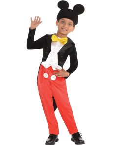 Disfraz de Mickey Mouse para Niños, Disney, Talla 2T, Con