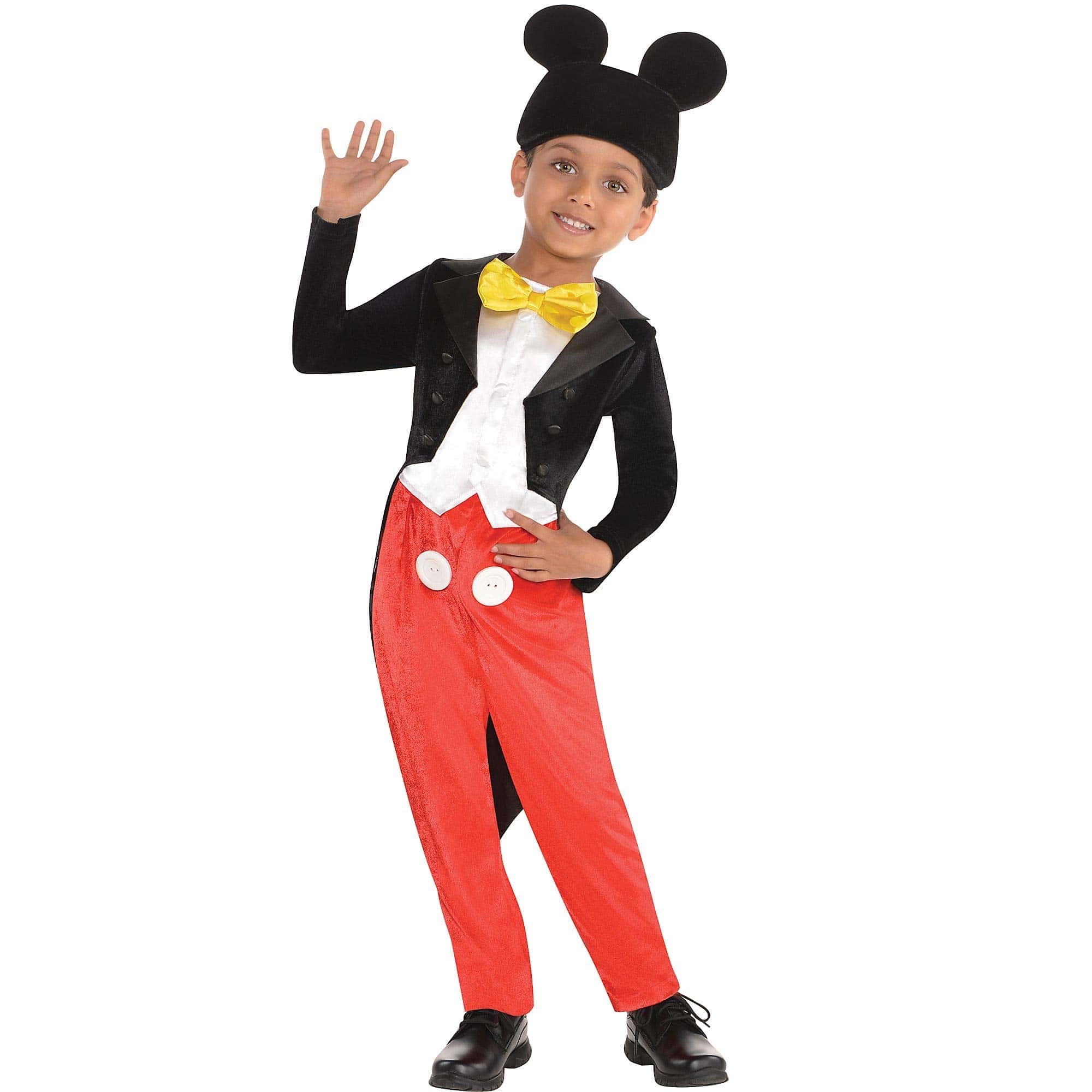 Disfraz de Mickey Mouse para Niños, Disney, Talla 2T, Con