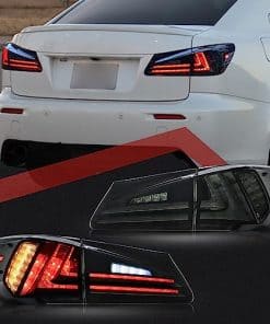 VLAND Luces Traseras LED Ahumadas para [Lexus IS250 IS350