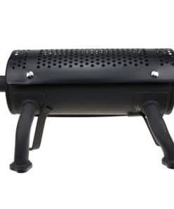 Silenciador de escape de salida lateral del motor derecho