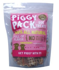 Bare Bites Piggy Pack Premios de Cerdo Deshidratado para