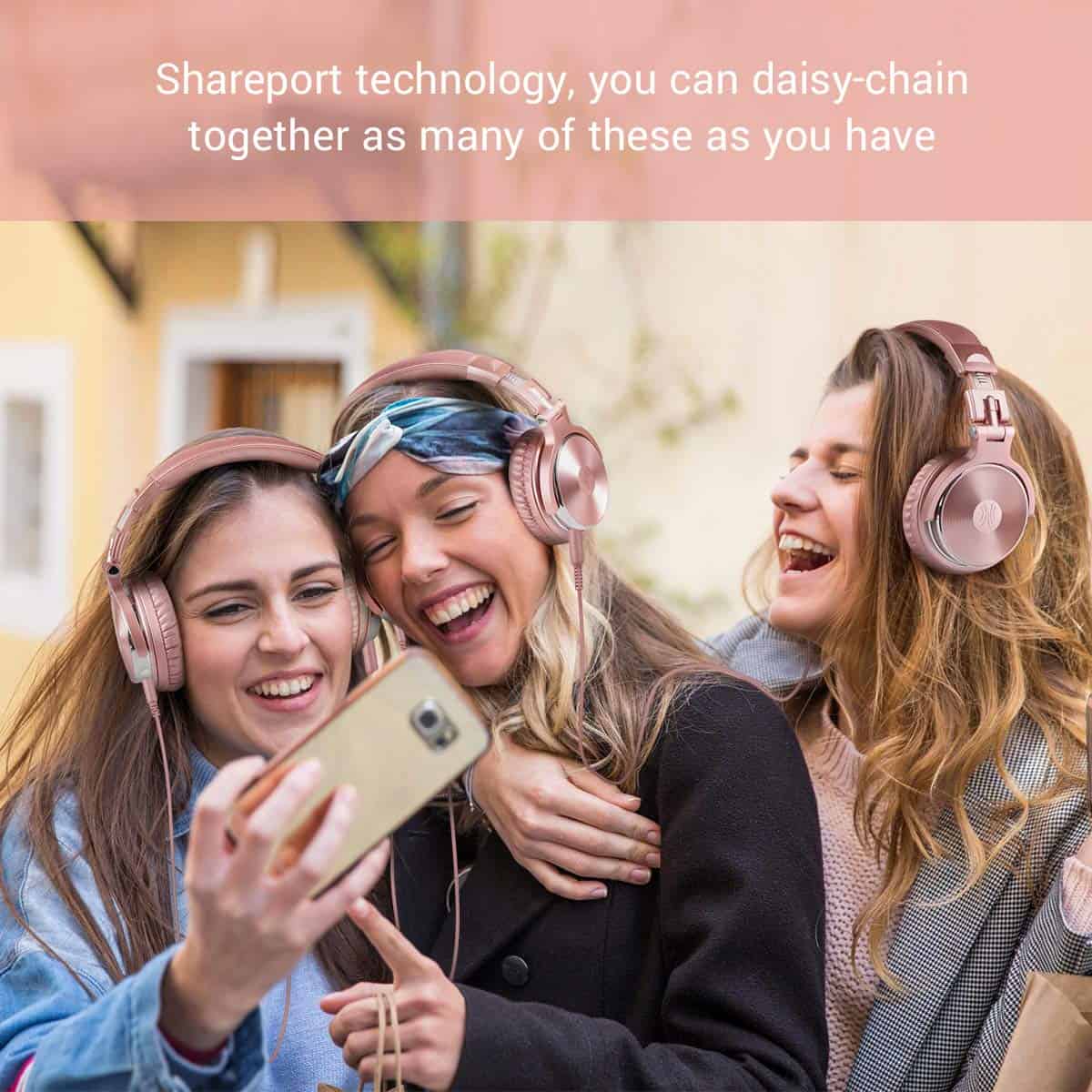 OneOdio Auriculares Over Ear para Mujeres y Niñas, con - Imagen 7