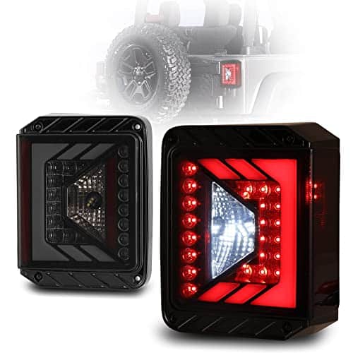 Conjunto de luces traseras LED AUTOFREE Compatible con Jeep