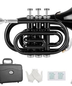 Trompeta de Bolsillo EASTROCK de Latón en Si bemol con