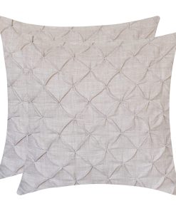 Fundas de Almohada Europillows de Lino Artificial The White