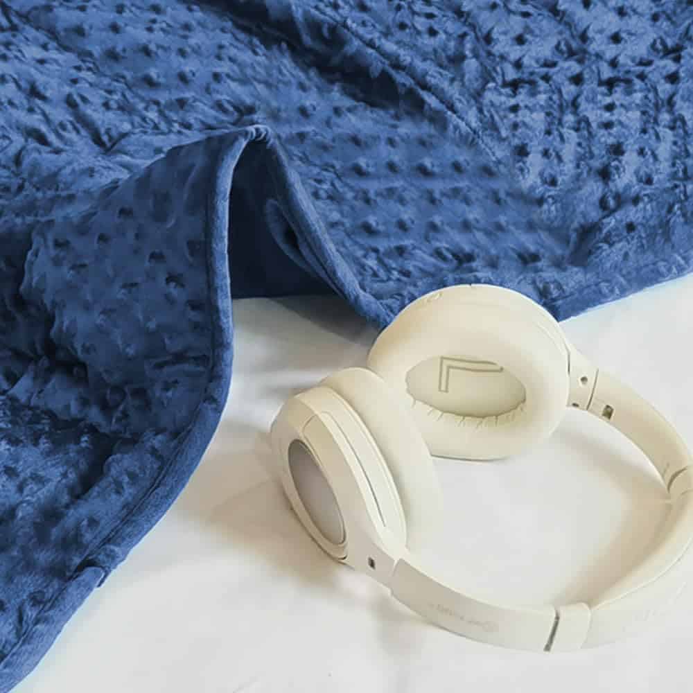 Manta Ponderada Reversible ALANSMA para Todas las -Azul - Imagen 7